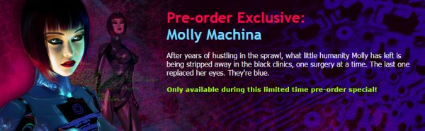 Future Love Space Machine pre-order Molly Machina