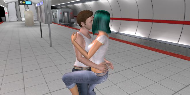 3D SexVilla 2 metro station update