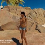Walk naked on the rocks and beaches in 3DXChat