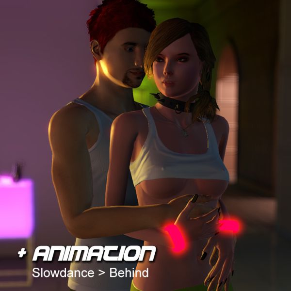 3DXChat slow dance from behind