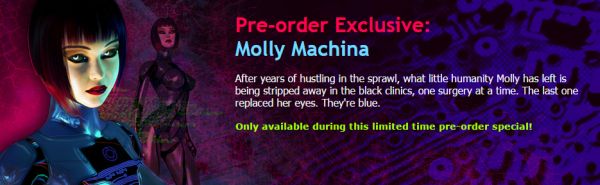 Future Love Space Machine pre-order Molly Machina