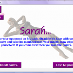 Sexual Pursuits game sex activity